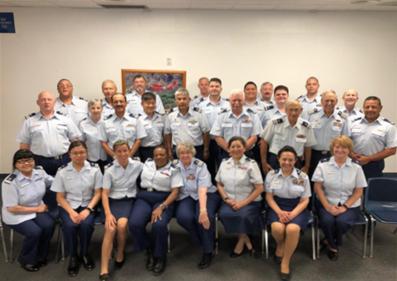 Immediate Past Flotilla Commander Chuck at Auxlams 2019 C-school in Oahu, Hawaii